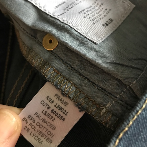 NWOT Frame Denim Le Skinny de Jeanne - Picture 5 of 5